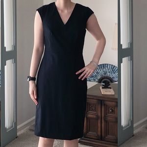 Ann Taylor wool blend Black Dress